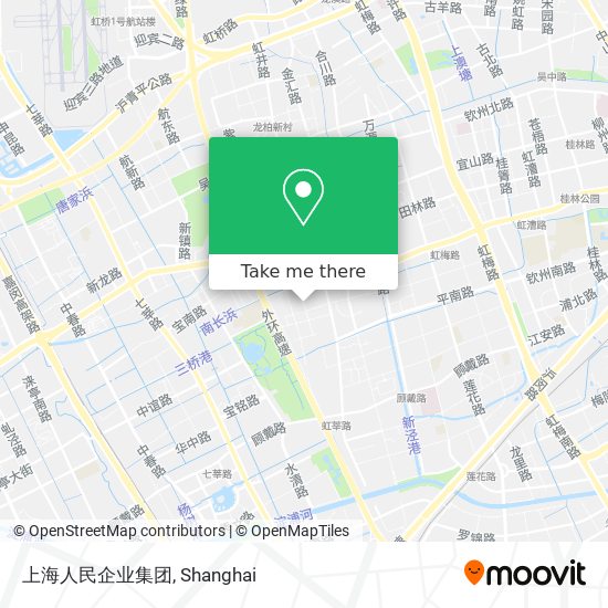 上海人民企业集团 map