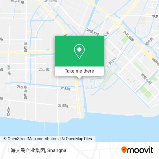 上海人民企业集团 map
