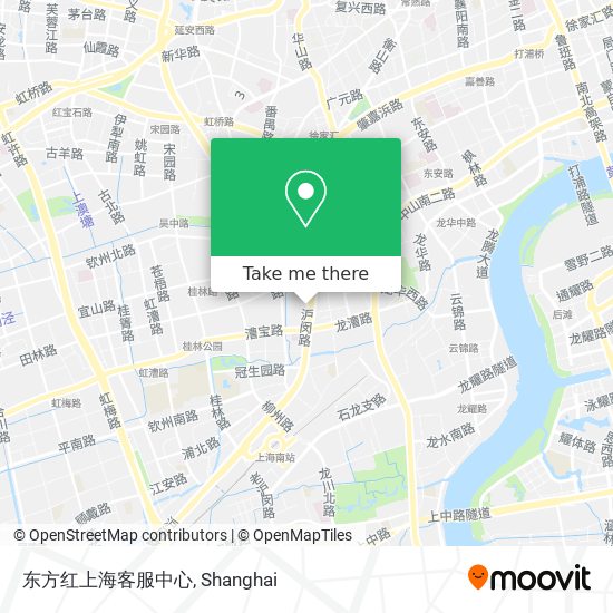 东方红上海客服中心 map