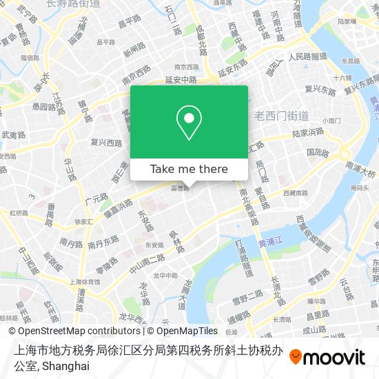 上海市地方税务局徐汇区分局第四税务所斜土协税办公室 map