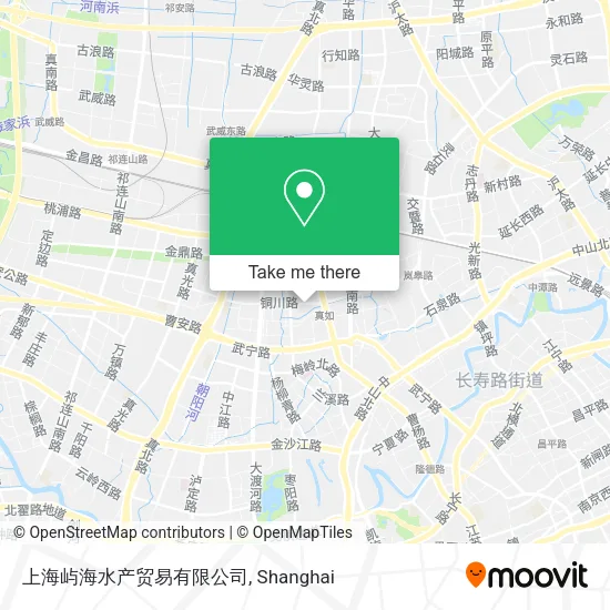 上海屿海水产贸易有限公司 map