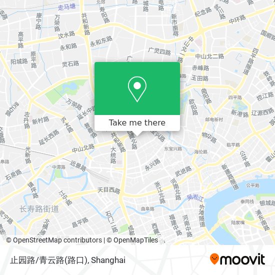 止园路/青云路(路口) map