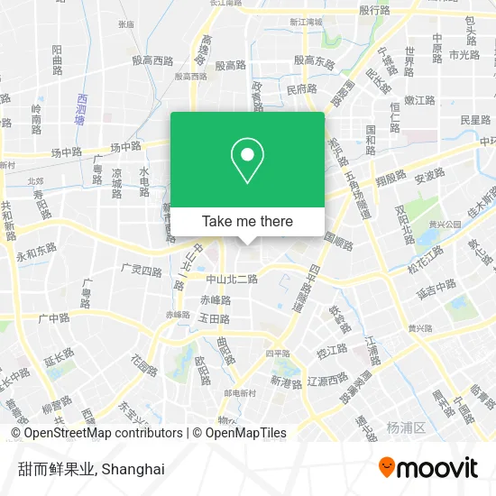 甜而鲜果业 map