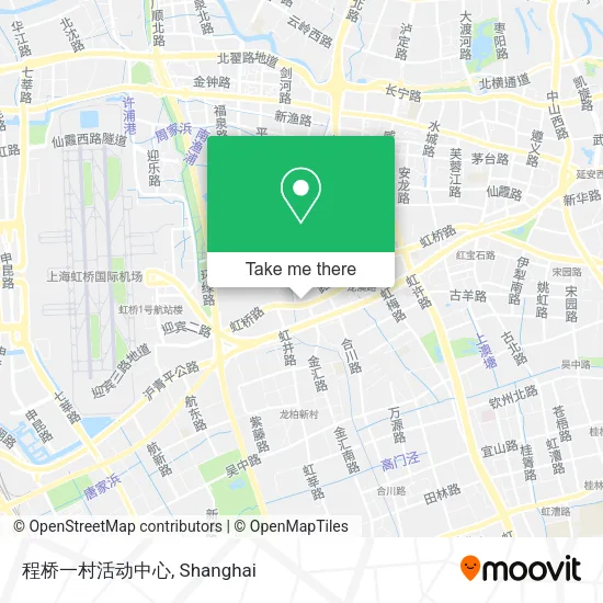 程桥一村活动中心 map