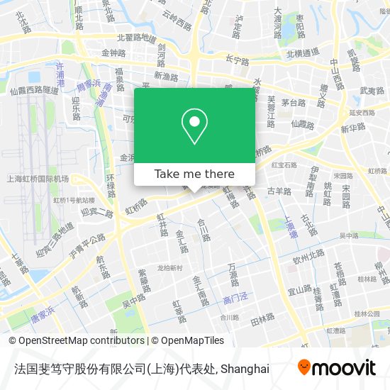 法国斐笃守股份有限公司(上海)代表处 map