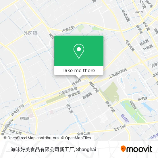 上海味好美食品有限公司新工厂 map