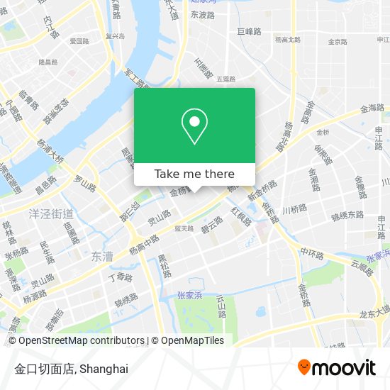 金口切面店 map