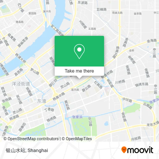 银山水站 map