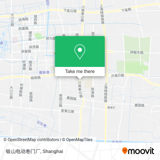 银山电动卷门厂 map