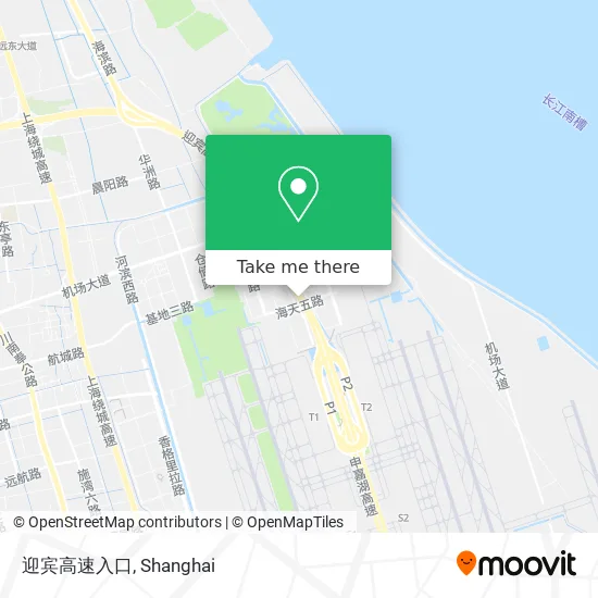 迎宾高速入口 map