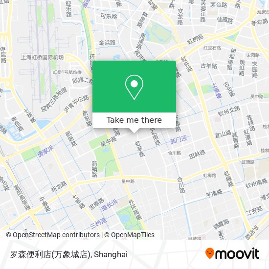 罗森便利店(万象城店) map