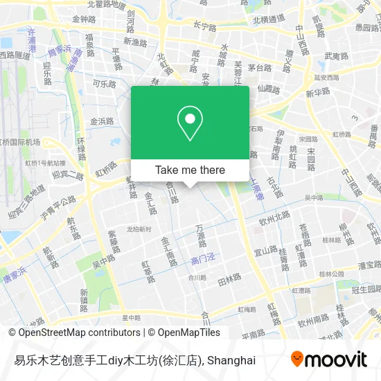 易乐木艺创意手工diy木工坊(徐汇店) map
