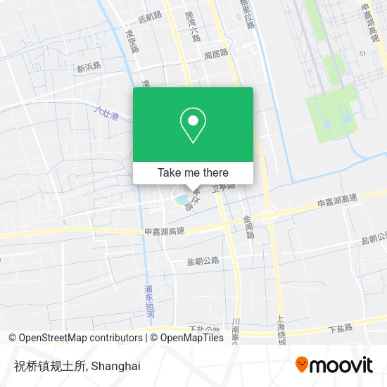 祝桥镇规土所 map