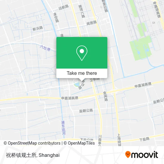 祝桥镇规土所 map
