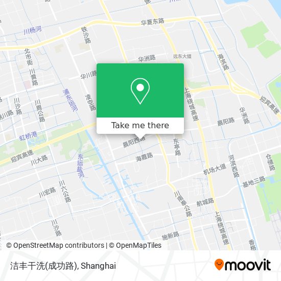 洁丰干洗(成功路) map