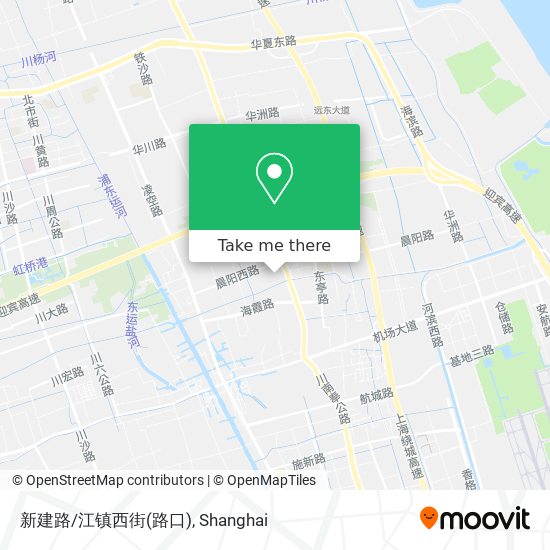 新建路/江镇西街(路口) map