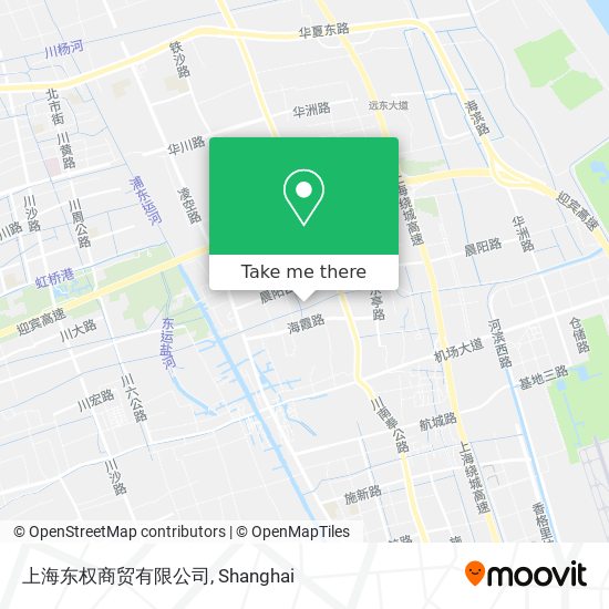 上海东权商贸有限公司 map