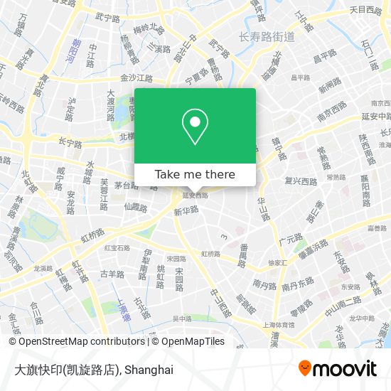 大旗快印(凯旋路店) map