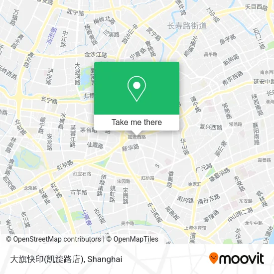 大旗快印(凯旋路店) map