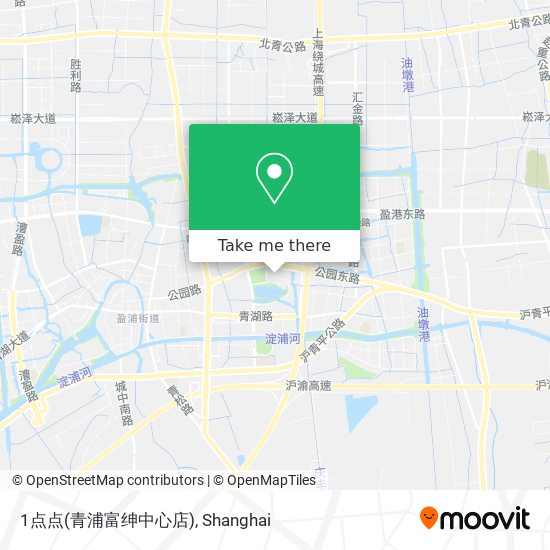 1点点(青浦富绅中心店) map