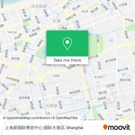 上海新国际博览中心-国际大酒店 map