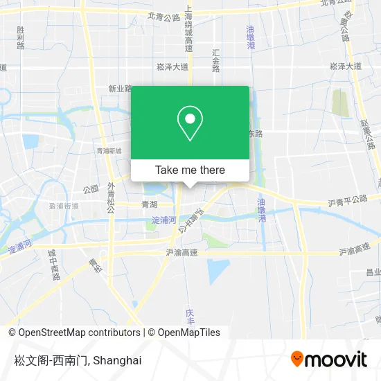 崧文阁-西南门 map