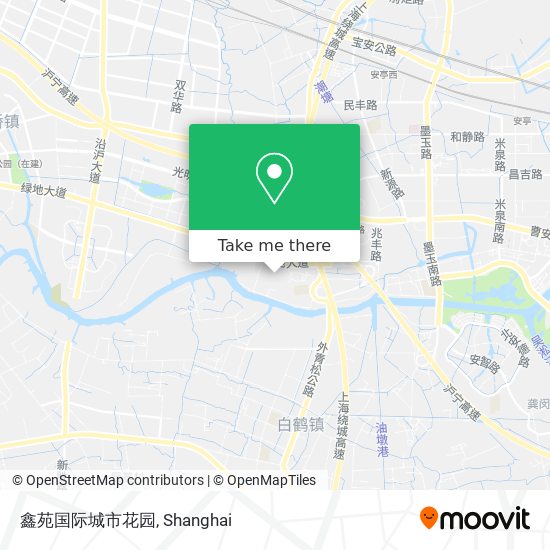 鑫苑国际城市花园 map