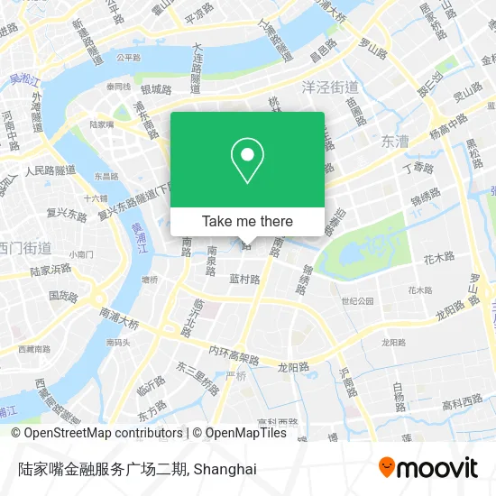 陆家嘴金融服务广场二期 map