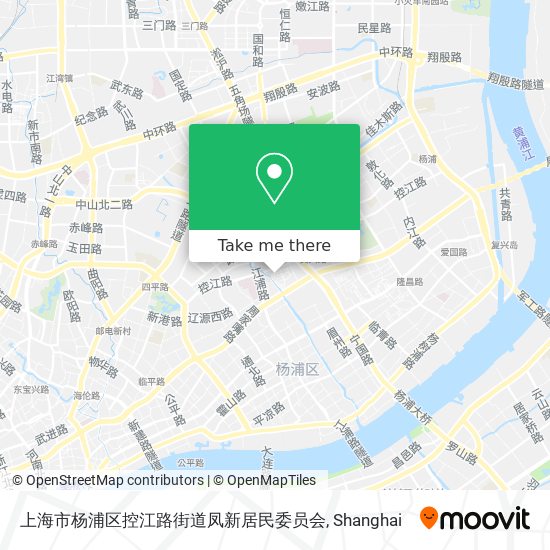 上海市杨浦区控江路街道凤新居民委员会 map