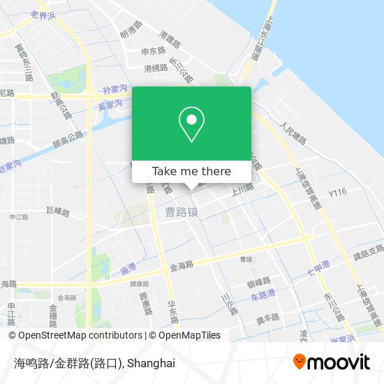 海鸣路/金群路(路口) map
