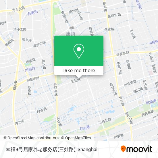 幸福9号居家养老服务店(三灶路) map