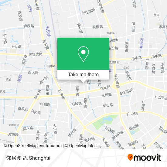 邻居食品 map
