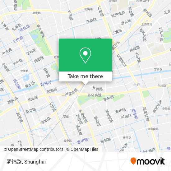 罗锦路 map