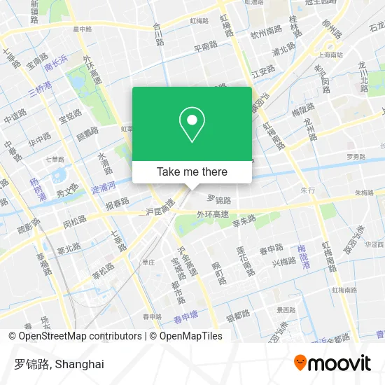 罗锦路 map