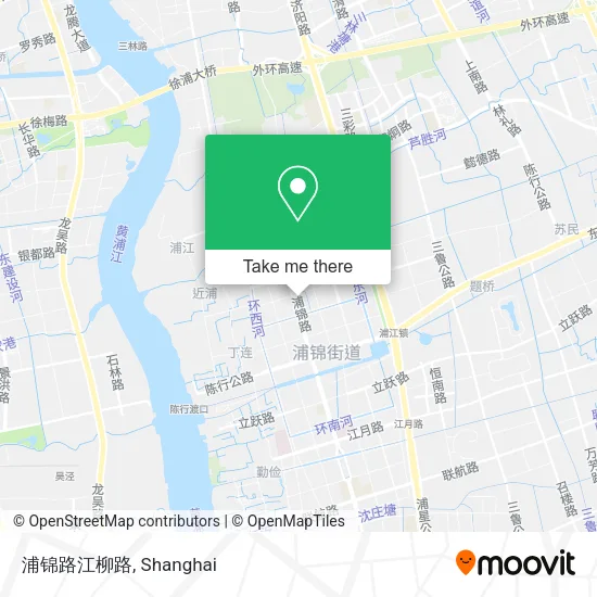 浦锦路江柳路 map