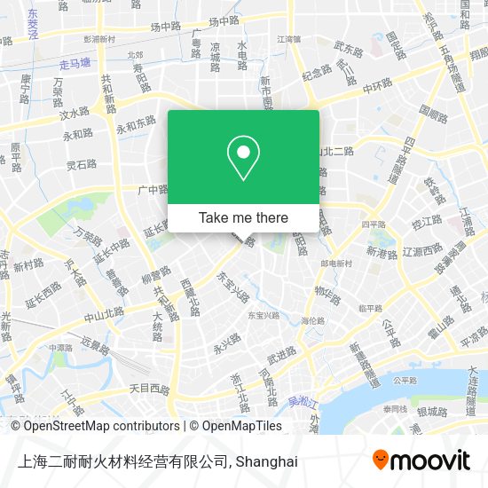 上海二耐耐火材料经营有限公司 map
