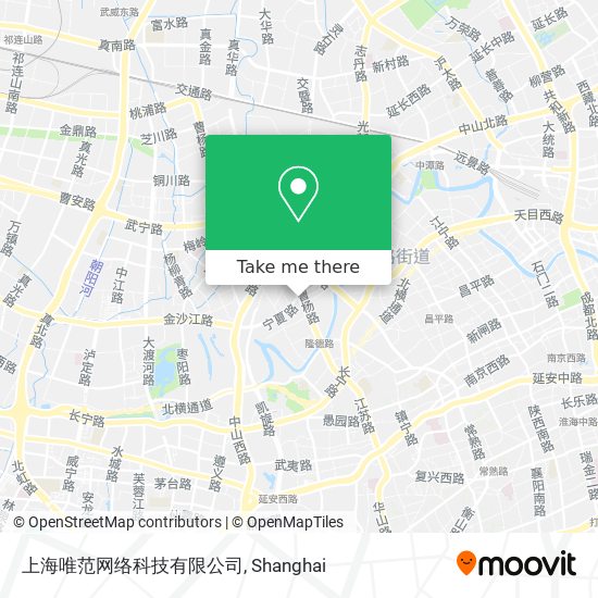 上海唯范网络科技有限公司 map