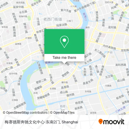 梅赛德斯奔驰文化中心-东南2门 map