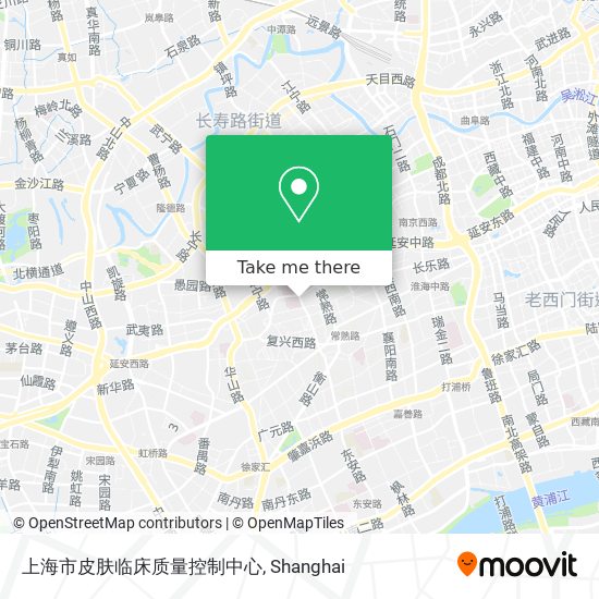 上海市皮肤临床质量控制中心 map