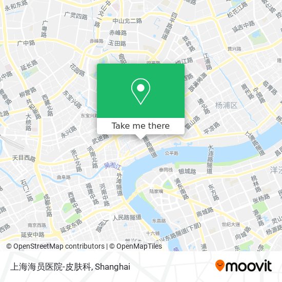 上海海员医院-皮肤科 map