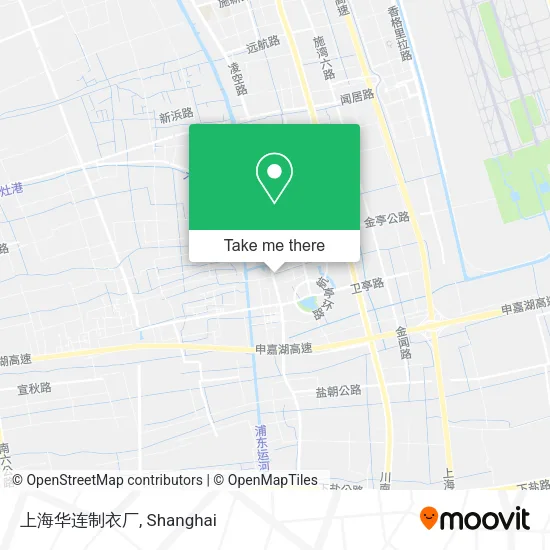 上海华连制衣厂 map