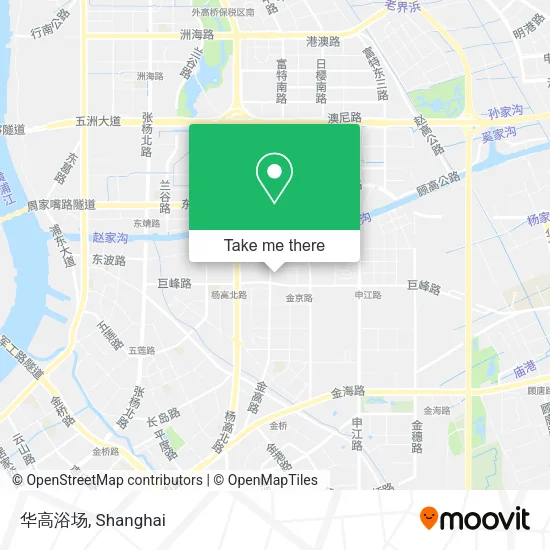 华高浴场 map