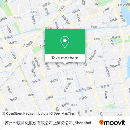 苏州华辰净化股份有限公司上海分公司 map
