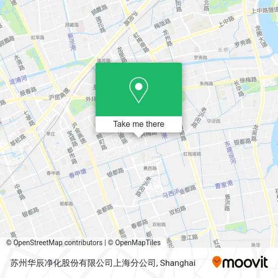 苏州华辰净化股份有限公司上海分公司 map