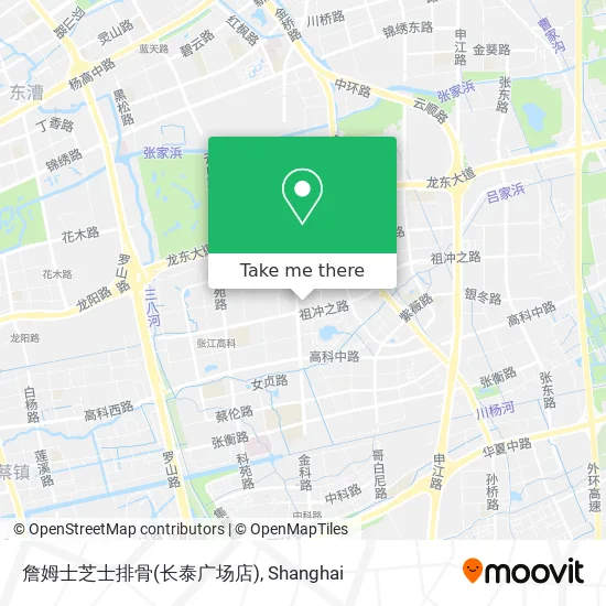 詹姆士芝士排骨(长泰广场店) map