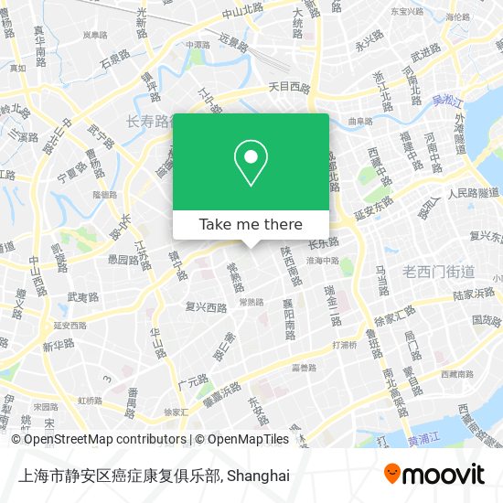 上海市静安区癌症康复俱乐部 map