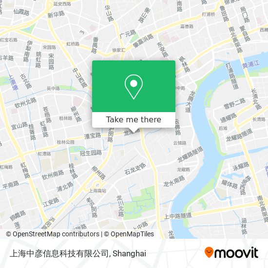 上海中彦信息科技有限公司 map