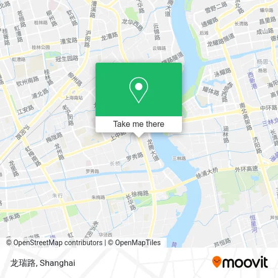 龙瑞路 map