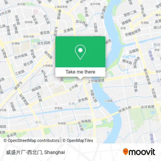 威盛片厂-西北门 map