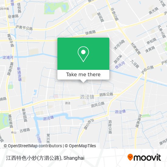 江西特色小炒(方泗公路) map